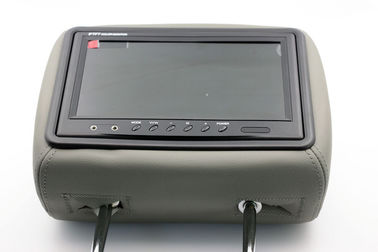 usb 포트에서 건설되는 회색 색깔 차 머리 받침 감시자 DVD 플레이어 8W 전력 소비